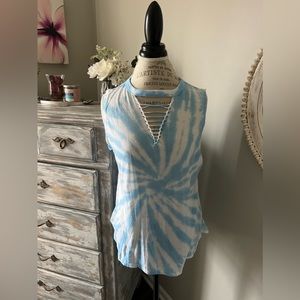 💙 EUC Tie Dye Muscle Tank